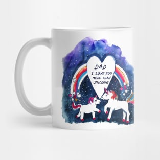 Unicorns Father's Day Mug